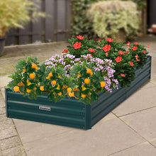 Load image into Gallery viewer, galvanized raised garden bed + galvanised planters australia