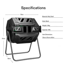 Load image into Gallery viewer, garden compost bin + mitre 10 compost bin + countertop compost bin