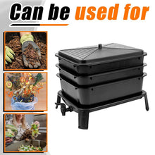 Load image into Gallery viewer, worm farm worms + worm farm compost + worm farm compost bin