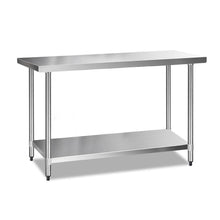 Load image into Gallery viewer, Cefito 610 x 1524mm Commercial Stainless Steel Kitchen Bench-Bench-Just Juicers