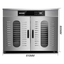 Load image into Gallery viewer, Commercial Food Dehydrator BioChef 32 Tray - Stainless Steel-Dehydrator-Just Juicers