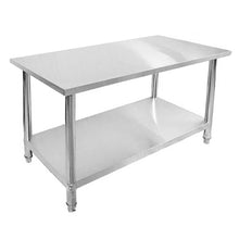 Load image into Gallery viewer, Prep Work Bench Soga 150 x 70 x 85cm Stainless Steel-Bench-Just Juicers