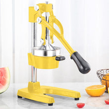 Load image into Gallery viewer, SOGA Commercial Manual Citrus Juicer - Yellow-Juicer- soga juicer