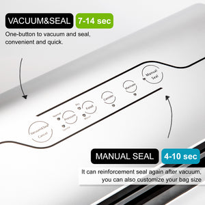 food vacuum sealer machine and food vaccuum