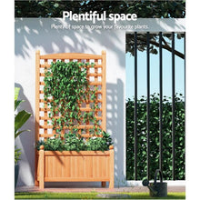 Load image into Gallery viewer, planter box wood + outdoor planter box + timber planter boxes